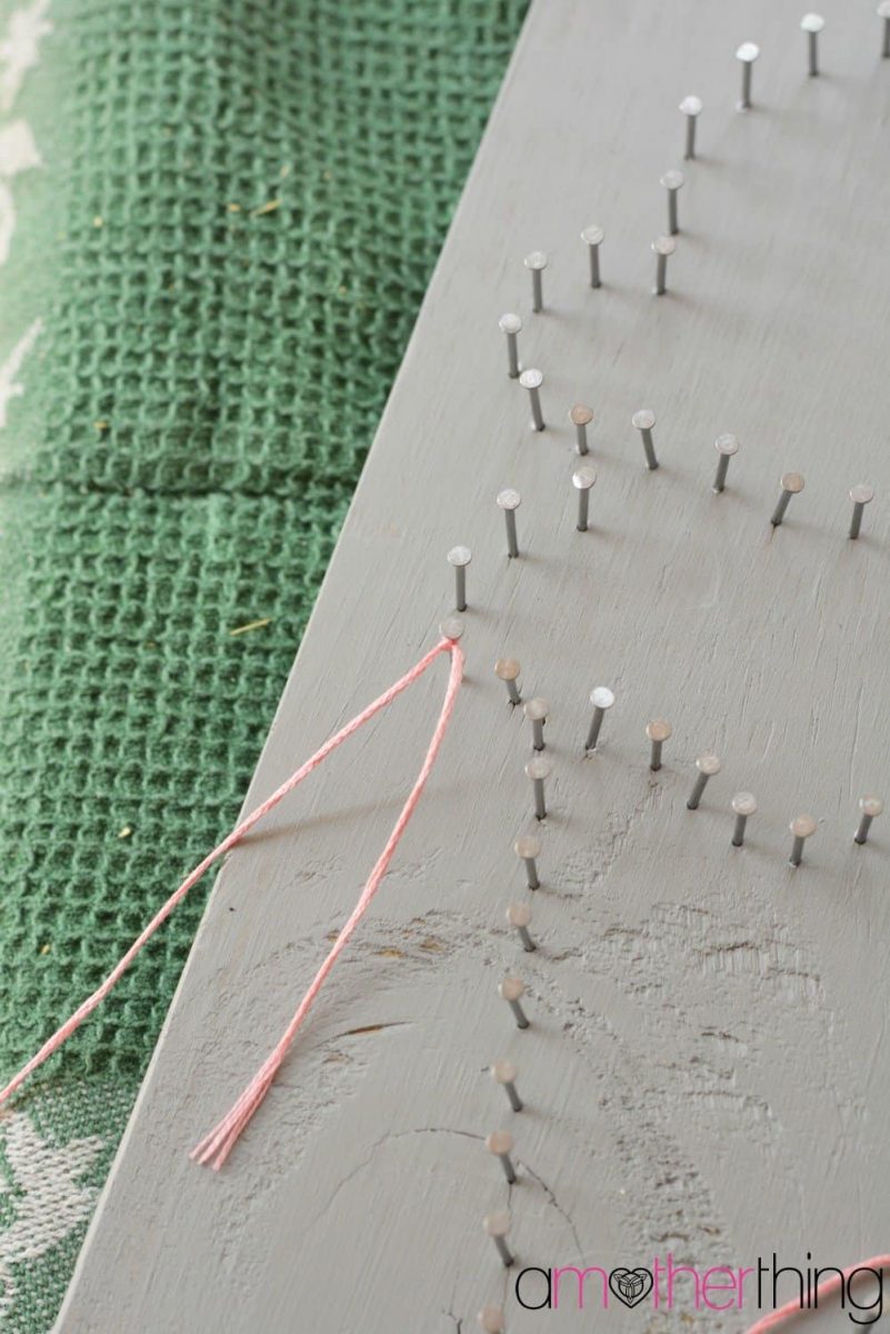 DIY String Art Ice Cream Cone With Template | It's a Mother Thing