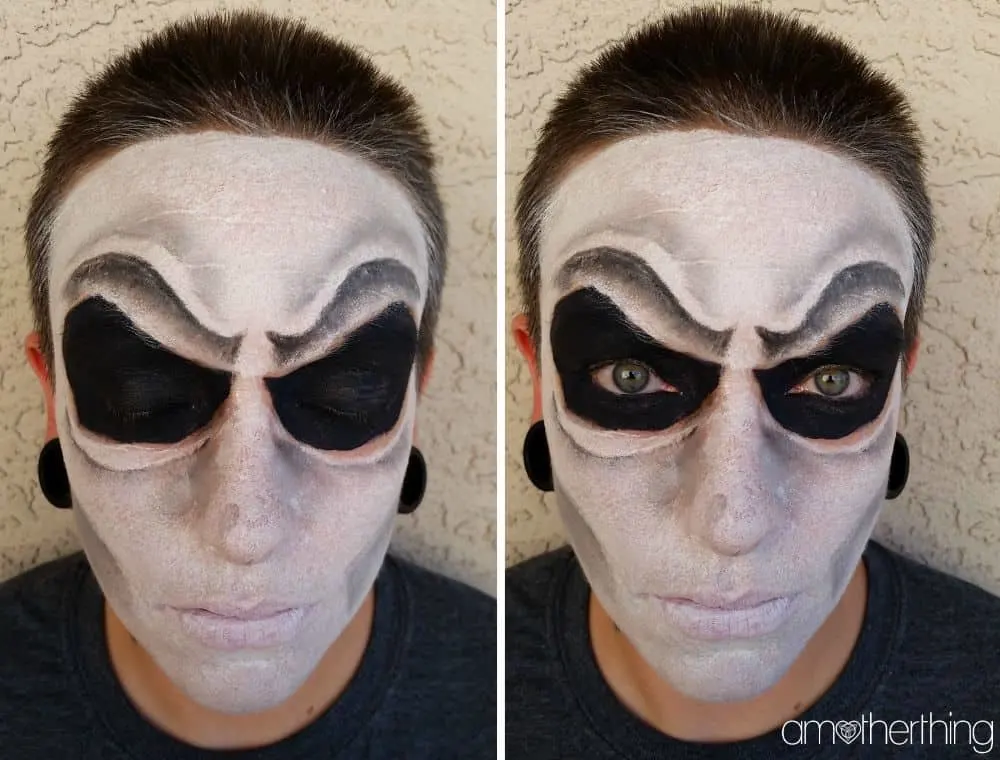 Jack Skellington Makeup Tutorial It's a Mother Thing