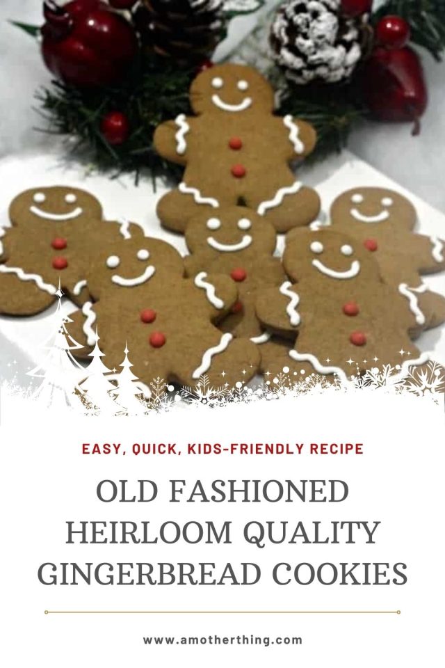 Old Fashioned Gingerbread Men | It's a Mother Thing