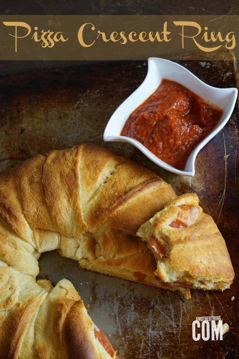 Pizza Crescent Ring | A Mother Thing