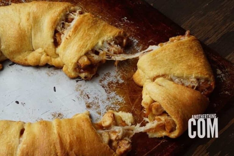 BBQ Chicken Crescent Ring | A Mother Thing