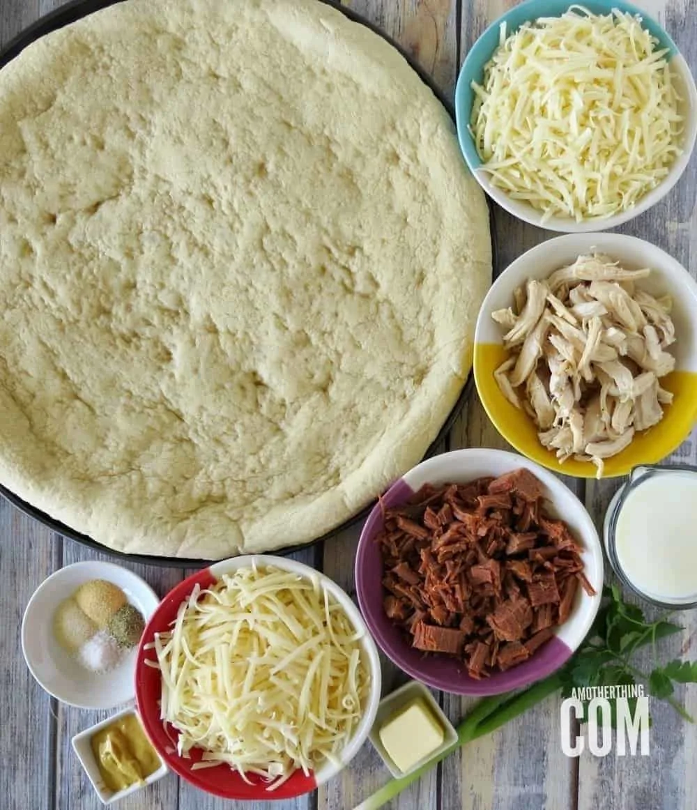 Chicken Cordon Bleu Pizza It's a Mother Thing