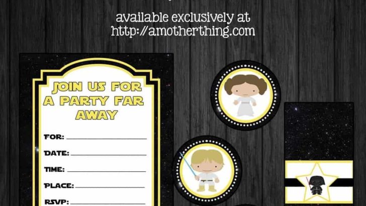 Free Printable Star Wars Birthday Bundle