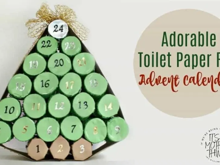 Adorable Toilet Paper Roll Advent Calendar | It's a Mother Thing