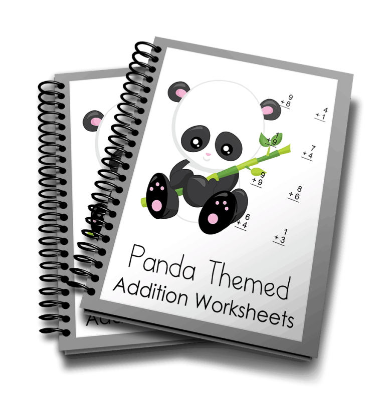 Printable Panda-Themed Math Worksheets | It's a Mother Thing