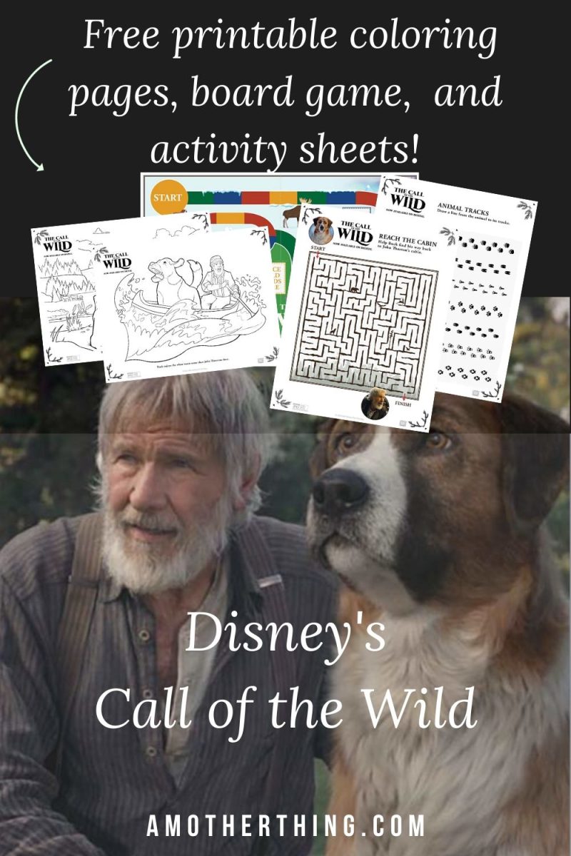 Disney's The Call of the Wild Printable Coloring Pages, Games and ...