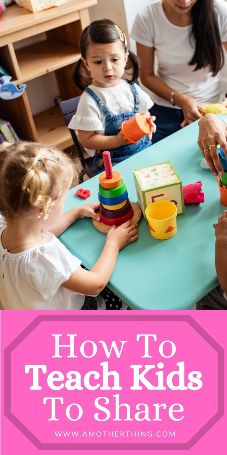 How to Teach Your Child to Share | It's a Mother Thing